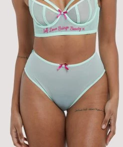 Felicity Hayward X PP Longline Self Love Mint Bra