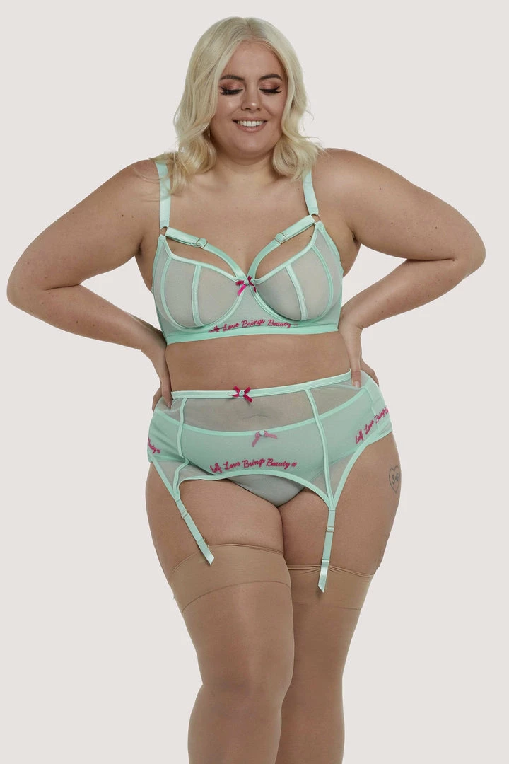 Felicity Hayward X PP Outlet Longline Self Love Mint Curve Bra 4 Felicity Hayward X PP Outlet Longline Self Love Mint Curve Bra