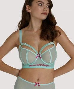 Felicity Hayward X PP Longline Self Love Mint Fuller Bust Bra