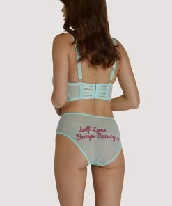 Felicity Hayward X PP Longline Self Love Mint Fuller Bust Bra