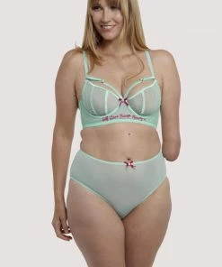 Felicity Hayward X PP Longline Self Love Mint Fuller Bust Bra