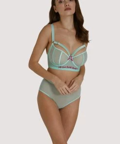 Felicity Hayward X PP Longline Self Love Mint Fuller Bust Bra