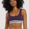 Felicity Hayward X PP Self Love Purple Crop Top