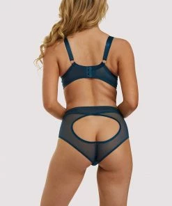 Felicity Hayward X PP Firenza Strappy Teal Bra Erotic