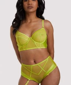 Felicity Hayward X PP Nahli Longline Lime Bra Outlet