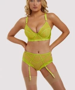 Felicity Hayward X PP Nahli Longline Lime Bra Outlet