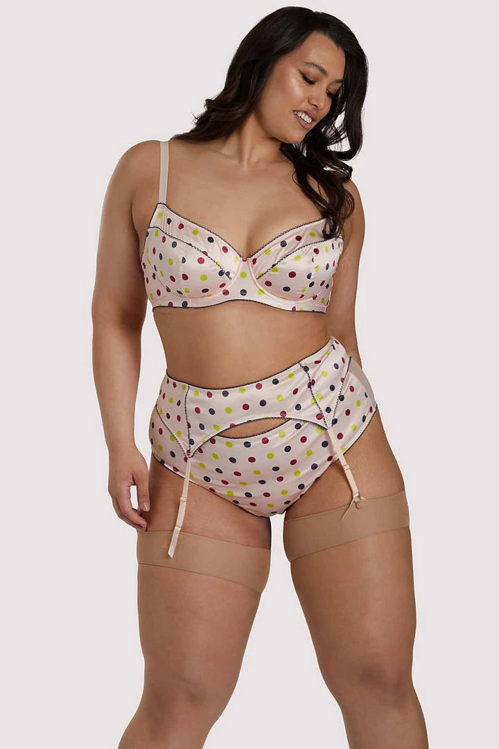 Felicity Hayward X PP Rowswell Polka Dot Peach Bra Outlet 17 Felicity Hayward X PP Rowswell Polka Dot Peach Bra Outlet