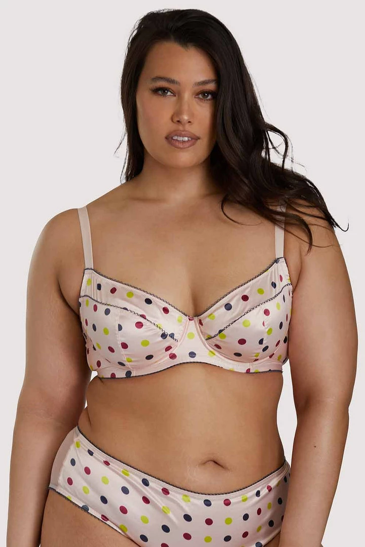 Felicity Hayward X PP Rowswell Polka Dot Peach Bra Outlet 6 Felicity Hayward X PP Rowswell Polka Dot Peach Bra Outlet