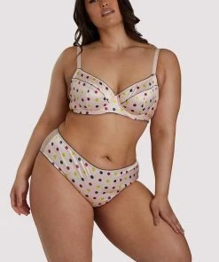 Felicity Hayward X PP Rowswell Polka Dot Peach Bra Outlet 29 Felicity Hayward X PP Rowswell Polka Dot Peach Bra Outlet