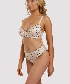 Felicity Hayward X PP Rowswell Polka Dot Peach Bra Outlet 24 Felicity Hayward X PP Rowswell Polka Dot Peach Bra Outlet