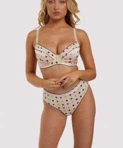 Felicity Hayward X PP Rowswell Polka Dot Peach Bra Outlet 26 Felicity Hayward X PP Rowswell Polka Dot Peach Bra Outlet