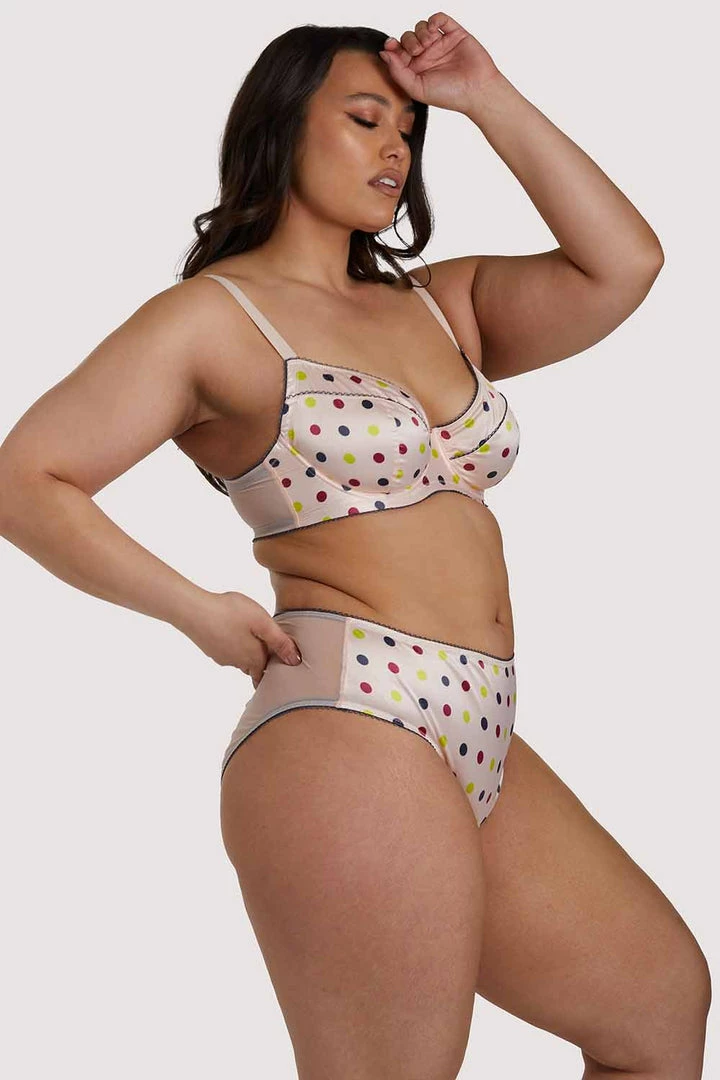 Felicity Hayward X PP Rowswell Polka Dot Peach Bra Outlet 16 Felicity Hayward X PP Rowswell Polka Dot Peach Bra Outlet