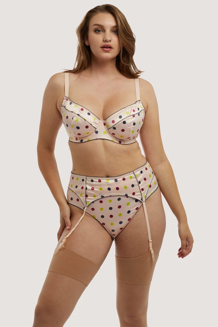 Felicity Hayward X PP Rowswell Polka Dot Peach Bra Outlet 12 Felicity Hayward X PP Rowswell Polka Dot Peach Bra Outlet