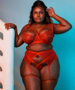 Felicity Hayward X PP Bras Mercury Red Harness Mesh Balcony Bra 27 Felicity Hayward X PP Bras Mercury Red Harness Mesh Balcony Bra