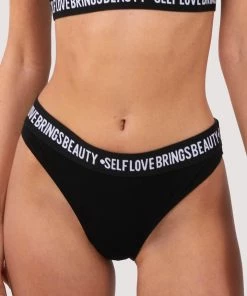 Felicity Hayward X PP Self Love Black Brief