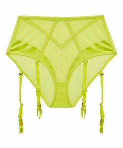 Felicity Hayward X PP Nahli Highwaist Lime Suspender Brief Outlet