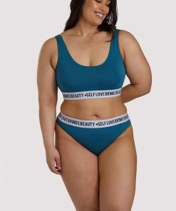 Felicity Hayward X PP Outlet Self Love Teal Brief