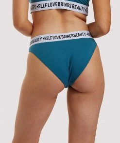 Felicity Hayward X PP Outlet Self Love Teal Brief