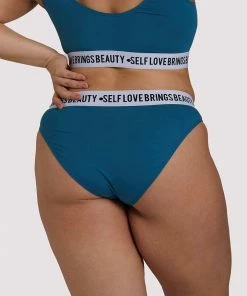 Felicity Hayward X PP Outlet Self Love Teal Brief
