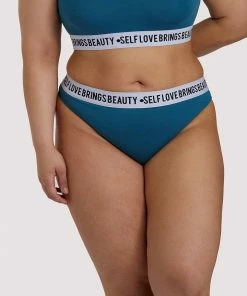 Felicity Hayward X PP Outlet Self Love Teal Brief