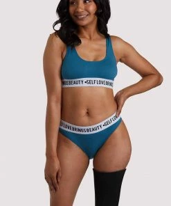 Felicity Hayward X PP Outlet Self Love Teal Brief
