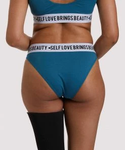 Felicity Hayward X PP Outlet Self Love Teal Brief
