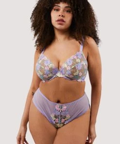 Felicity Hayward X PP Luna Pastel Embroidered High Waisted Brief Luxe Bras 12 Felicity Hayward X PP Luna Pastel Embroidered High Waisted Brief Luxe Bras
