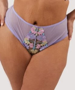 Felicity Hayward X PP Luna Pastel Embroidered High Waisted Brief Luxe Bras