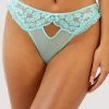 Felicity Hayward X PP Luxe Bras Vega Aqua Lace And Frill Briefs