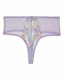 Felicity Hayward X PP Luna Pastel Embroidered High Waisted Thong Luxe Bras 19 Felicity Hayward X PP Luna Pastel Embroidered High Waisted Thong Luxe Bras