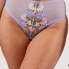 Felicity Hayward X PP Luna Pastel Embroidered High Waisted Thong Luxe Bras