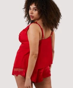 Felicity Hayward X PP Nightwear Cupid Pink And Red Love Hearts Cami Top & Shorts 17 Felicity Hayward X PP Nightwear Cupid Pink And Red Love Hearts Cami Top & Shorts