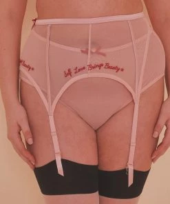 Felicity Hayward X PP Outlet Felicity Self Love Suspender Belt Curve