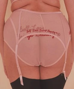 Felicity Hayward X PP Outlet Felicity Self Love Suspender Belt Curve
