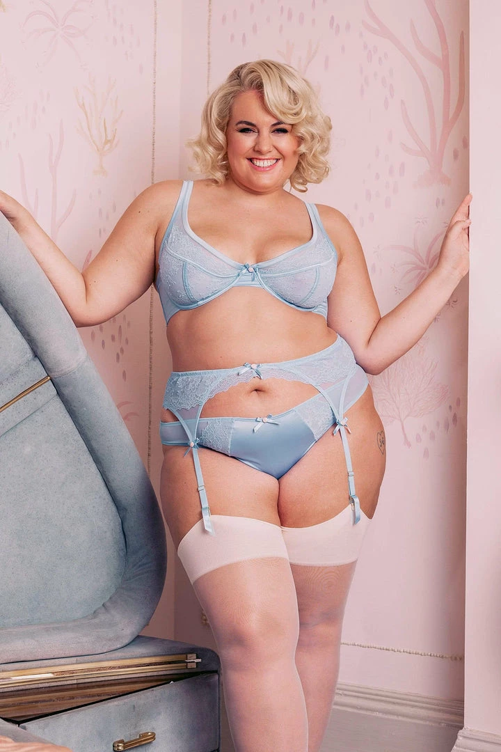 Felicity Hayward X PP Outlet Sybil Baby Blue Suspender Curve 4 Felicity Hayward X PP Outlet Sybil Baby Blue Suspender Curve
