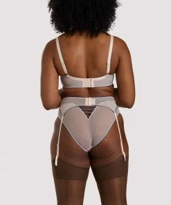 Felicity Hayward X PP Rowswell Polka Dot Peach Suspender