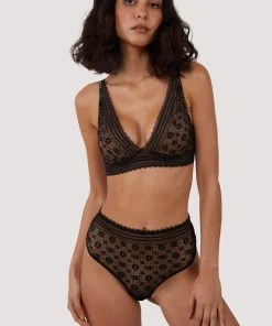 FFFB X Playful Promises Fuller Figure Fuller Bust X Playful Promises Maia Black High Waisted Lace Thong 16 FFFB X Playful Promises Fuller Figure Fuller Bust X Playful Promises Maia Black High Waisted Lace Thong