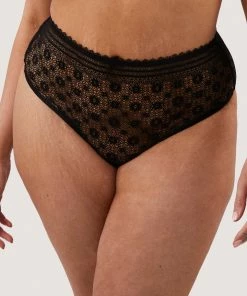 FFFB X Playful Promises Fuller Figure Fuller Bust X Playful Promises Maia Black High Waisted Lace Thong 14 FFFB X Playful Promises Fuller Figure Fuller Bust X Playful Promises Maia Black High Waisted Lace Thong