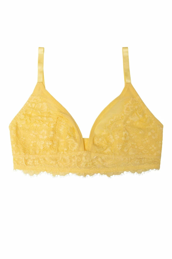 Playful Promises Curve Exclusive Bella Lemon Soft Cup Bra 6 Playful Promises Curve Exclusive Bella Lemon Soft Cup Bra