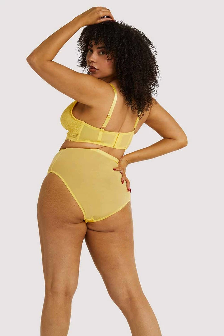 Playful Promises Curve Exclusive Bella Lemon Soft Cup Bra 5 Playful Promises Curve Exclusive Bella Lemon Soft Cup Bra