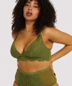 Playful Promises Curve Exclusive Bella Olive Soft Cup Bra