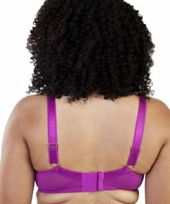 Playful Promises Curve Exclusive Carmen Pink Lace & Satin Longline Bra