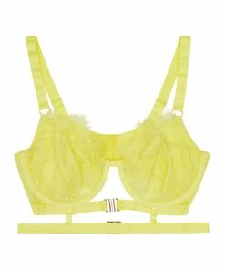 Playful Promises Curve Exclusive Outlet Devon Lime Lace Bra