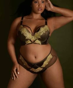 Playful Promises Curve Exclusive Jari Moss Plunge Bra