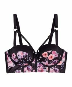 Playful Promises Curve Exclusive Jules Printed Longline Bra 15 Playful Promises Curve Exclusive Jules Printed Longline Bra