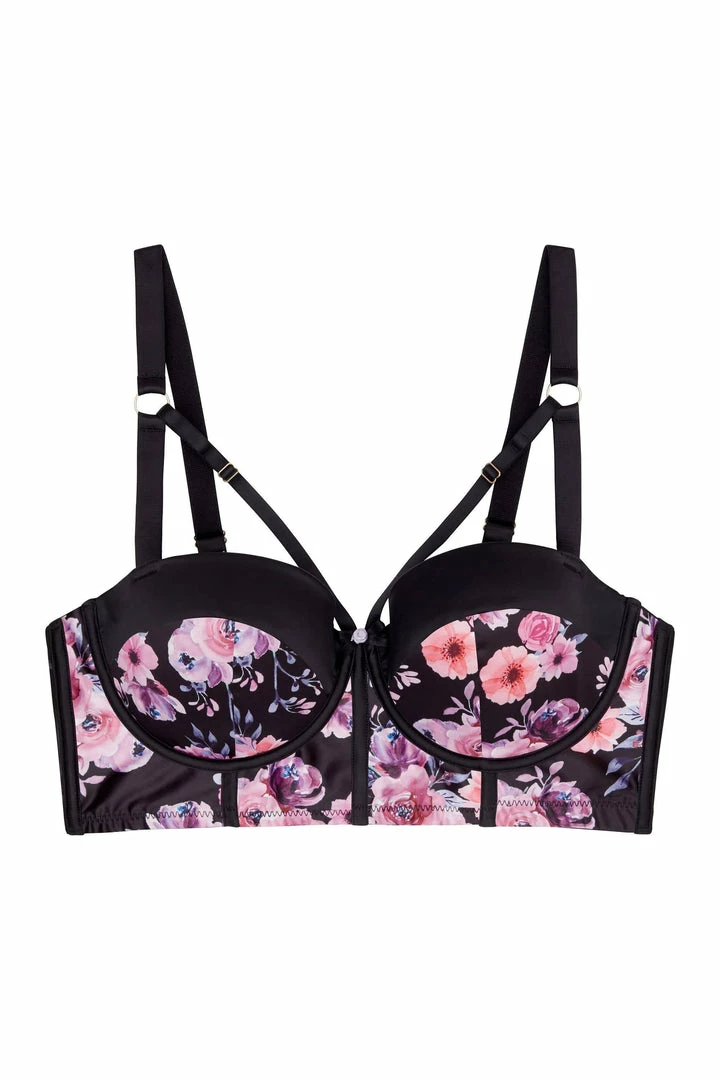 Playful Promises Curve Exclusive Jules Printed Longline Bra 9 Playful Promises Curve Exclusive Jules Printed Longline Bra