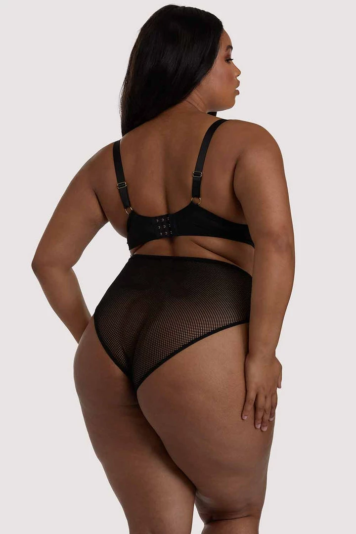 Playful Promises Curve Exclusive Khloe Black Floral Bra Outlet 6 Playful Promises Curve Exclusive Khloe Black Floral Bra Outlet