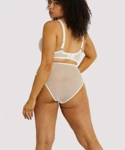 Playful Promises Curve Exclusive Leslie White High Apex Bra