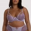 Playful Promises Curve Exclusive Mila Lilac Lace Bra Outlet