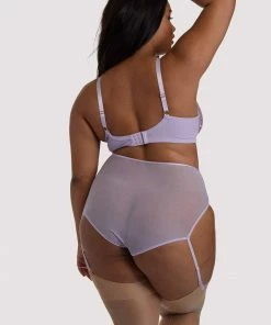 Playful Promises Curve Exclusive Mila Lilac Lace Bra Outlet